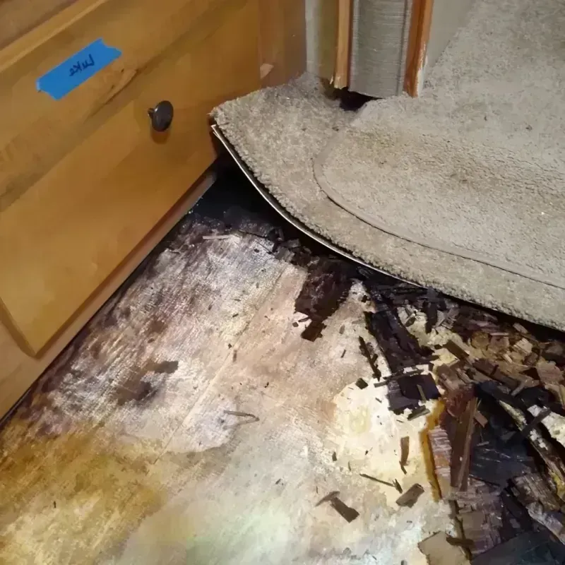 Wood Floor Water Damage in Suffolk County, NY